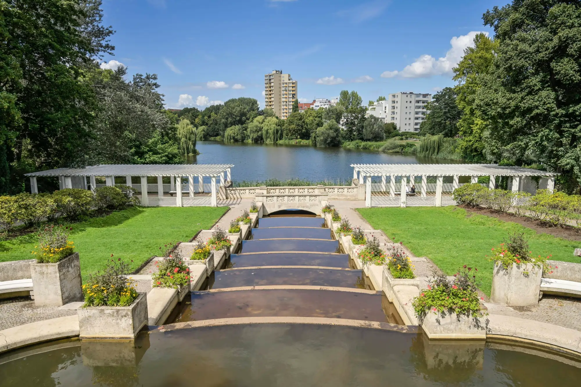 Joggen im Lietzenseepark